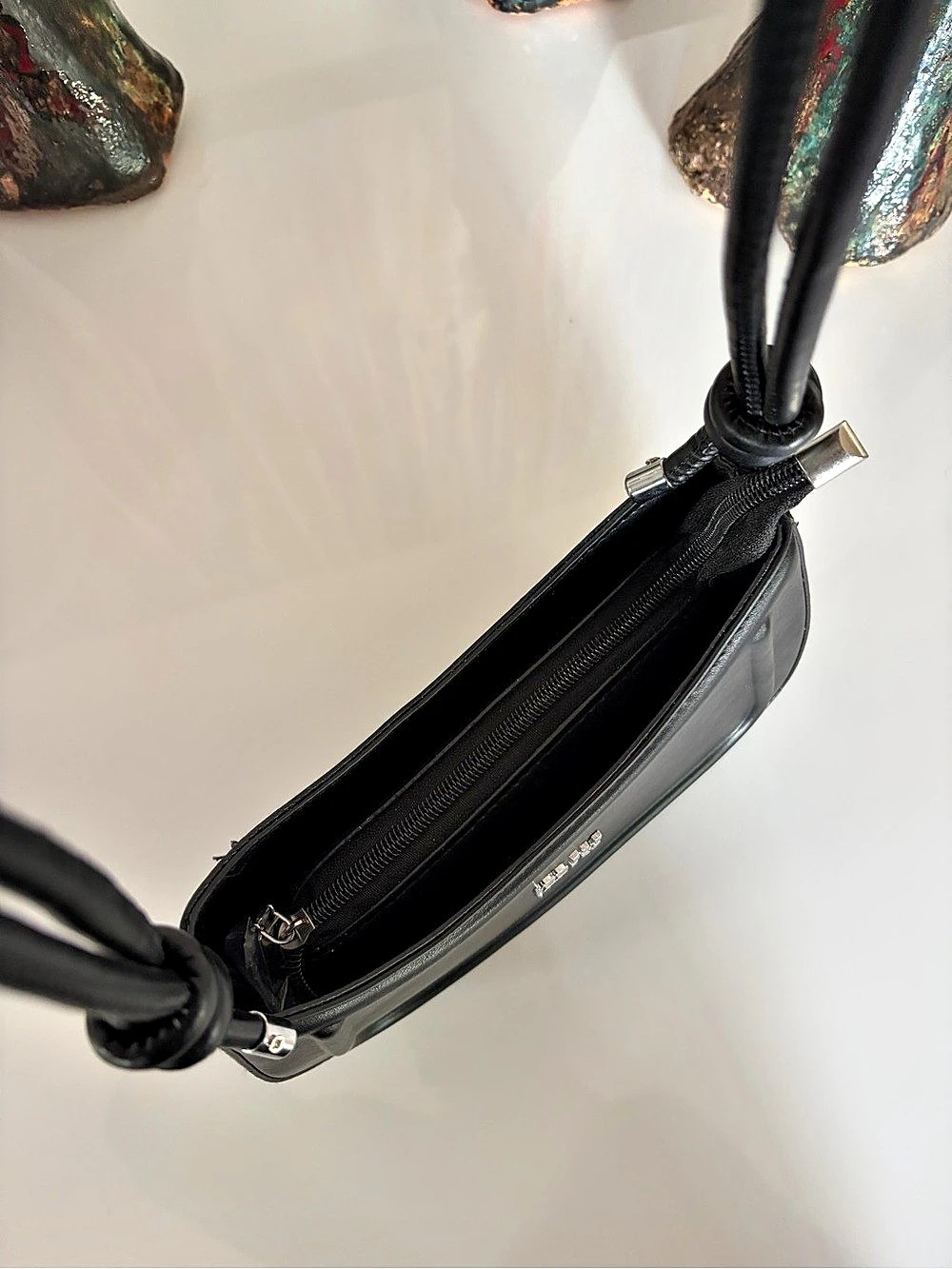 Miu Miu STYLE Black Crossbody Bag faux leather - Picture 4 of 6